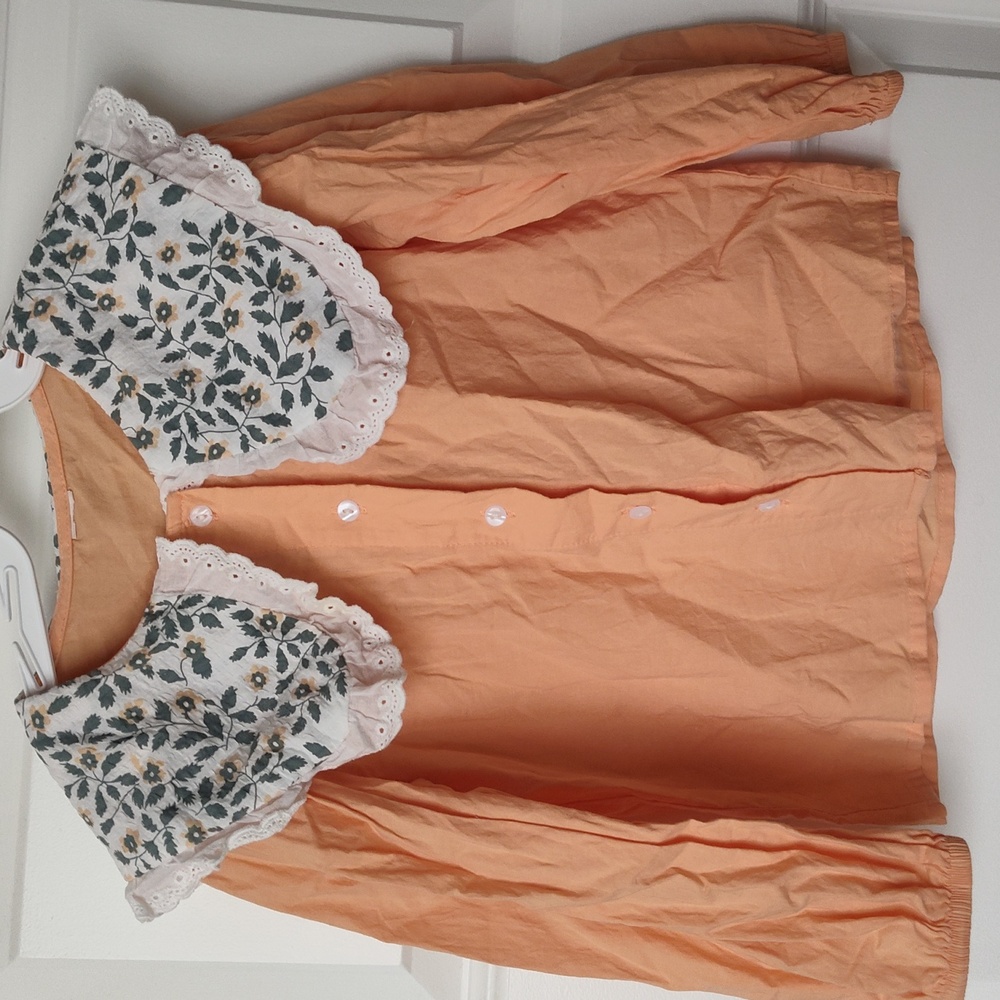 Cotton girl blouse